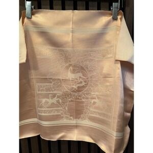 Vintage Cel-o-Sheen by Damask Pink Grayhound Pattern Napkins 25" x 18" Set of 12